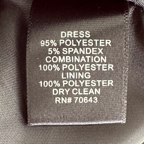 Jessica Howard Black Fit & Flare Formal Cocktail Dress Size 14P Formal Feminine - Picture 10 of 13